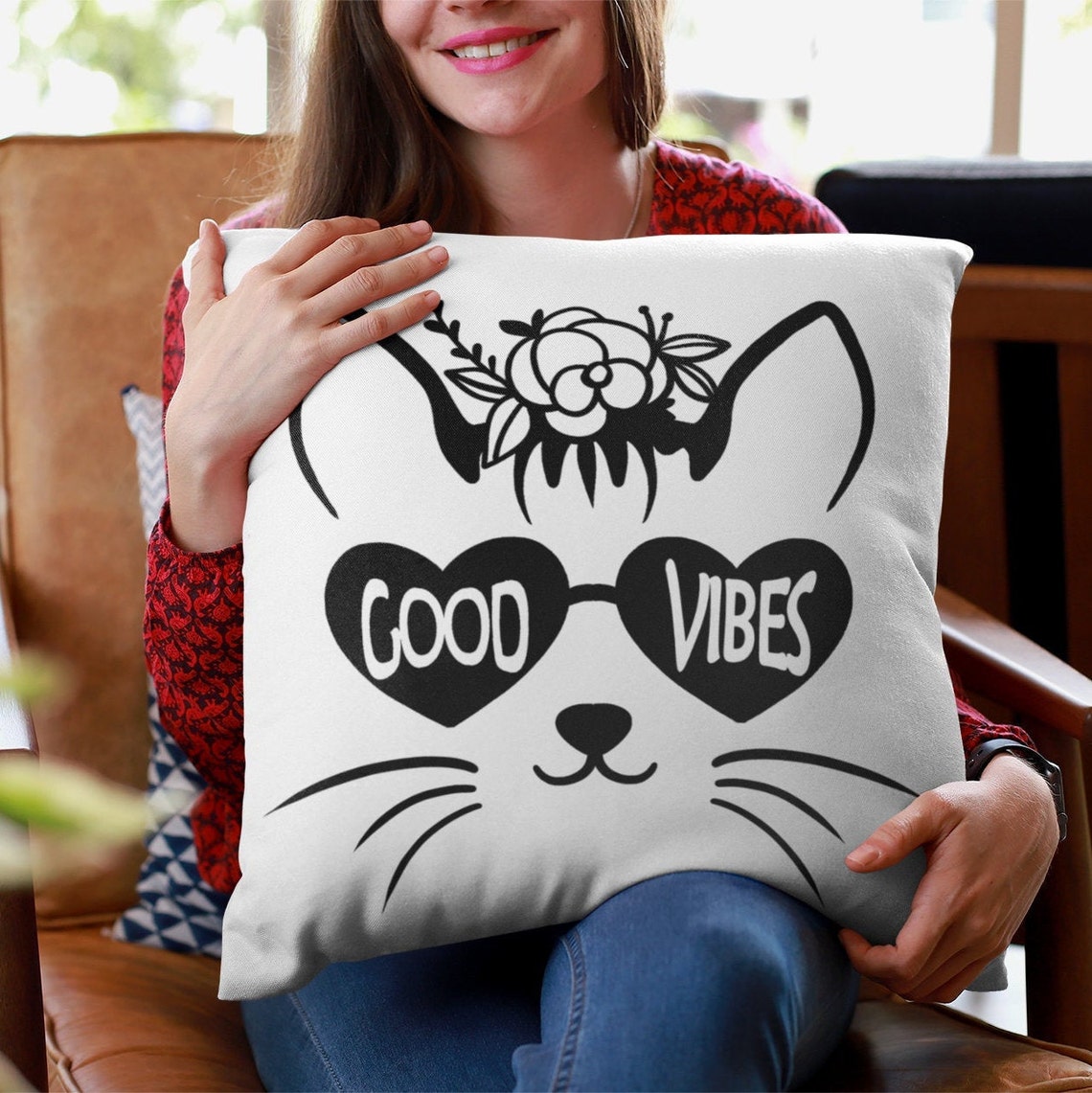 all about vibe cat pillow all about vibe cat pillow