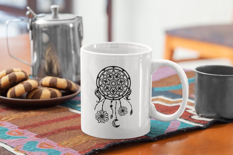 Download Dream Catcher svg Mandala svg Boho svg Zentangle svg ...