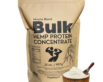 Hemp Heart Protein Concentrate, Muscle Blend, USA, 100% Natural, Non-GMO