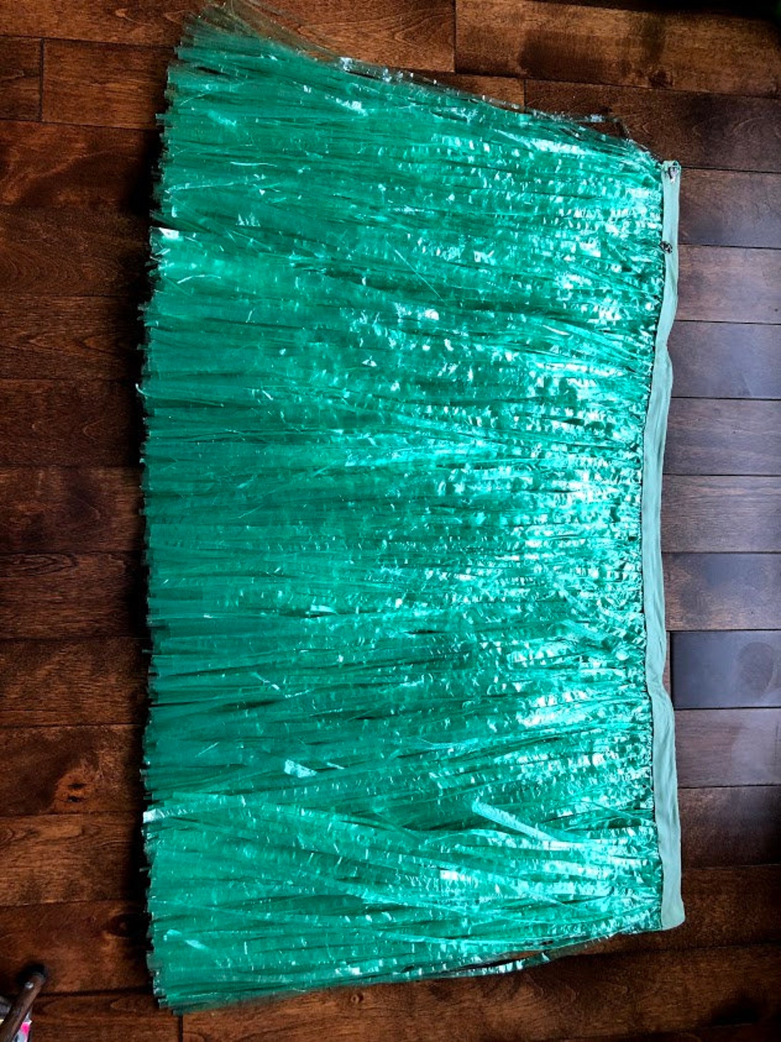 Girl's Green Cellophane Hula Skirt Etsy