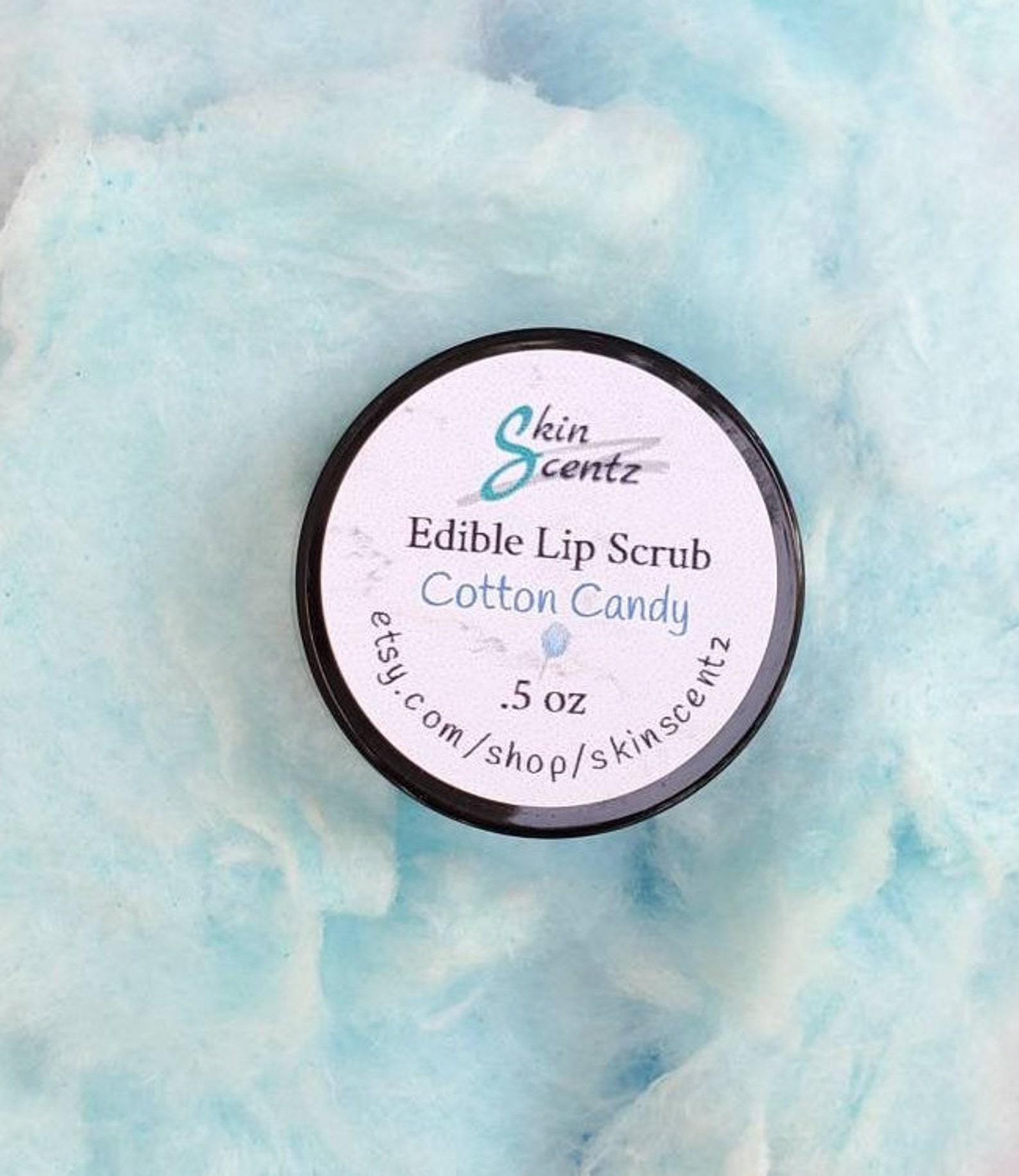 Cotton Candy Lip Scrub Natural Edible Sugar Lip Scrub Etsy