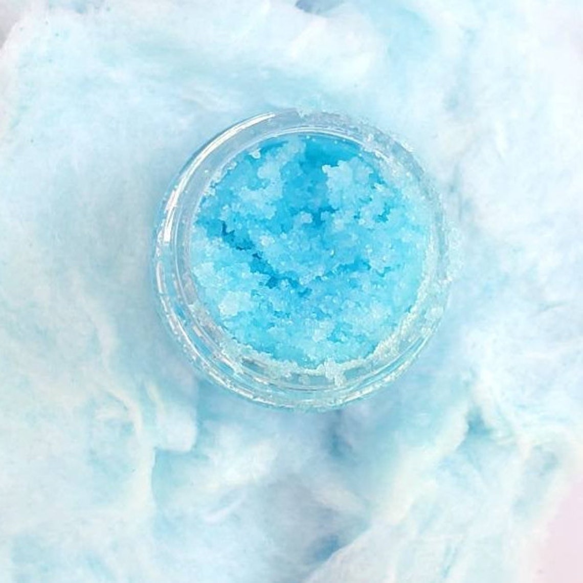 Cotton Candy Lip Scrub Natural Edible Sugar Lip Scrub Etsy