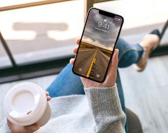 Niekończące się drogi – tapeta na smartfon