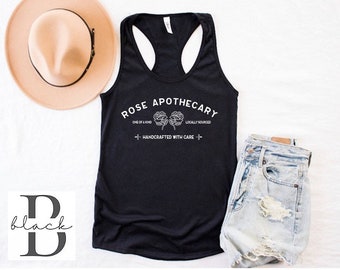 Rose Apothecary Tank Top | Next Level Women's Ideal Racerback Tank