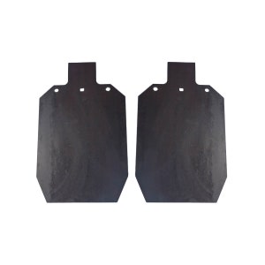 Tactical Scorpion Gear - Two Laser Cut IDPA IPSC 2/3 AR500 12&quot; x 20&quot; / 3/8&quot; Shooting Targets Gong
