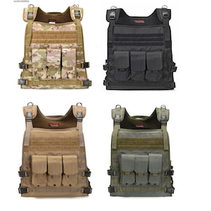 Tactical Scorpion Gear Body Armor Plates Wildcat Carrier vest - Color Choice