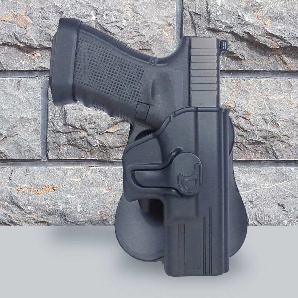 Tactical Scorpion Level II Retention Paddle Holster: Fits Taurus PT100 PT92  
