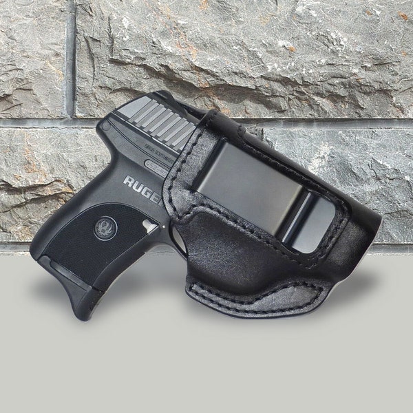 Tactical Scorpion Gear - Leather IWB Conceal Carry Holster Fits: Ruger LC9 LC9s