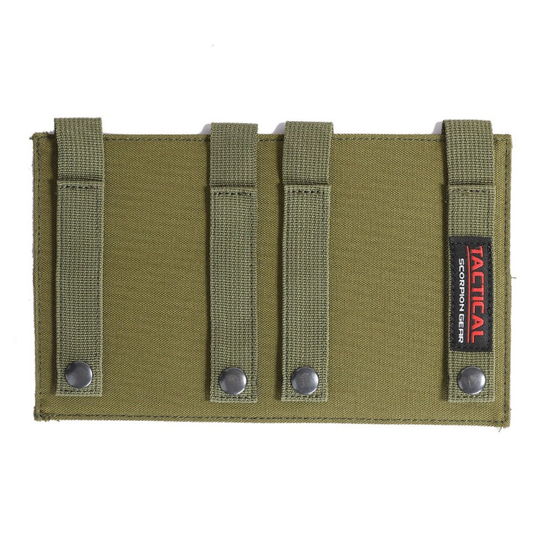 Tactical Scorpion Gear MOLLE Hook and Loop Mounting Placard Etsy