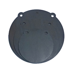 Tactical Scorpion Gear - AR500 Steel Laser Cut Shooting Target Set Of One 6&quot;, 8&quot; And 10&quot; x 3/8&quot; Gongs