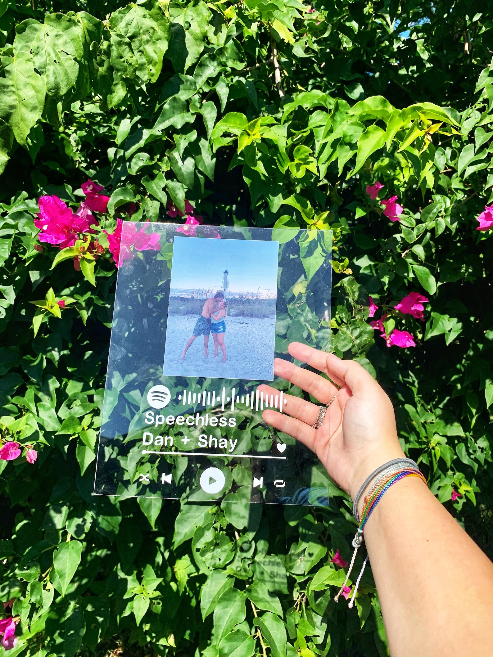 Acrylic Spotify album cover bff best friend gift present for | Etsy