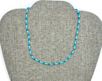 Ocean Seed Bead Necklace