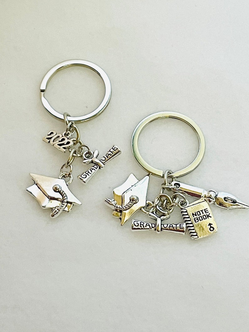 Graduation Keychain 2022 Grad 2022 Graduation Highschool Etsy