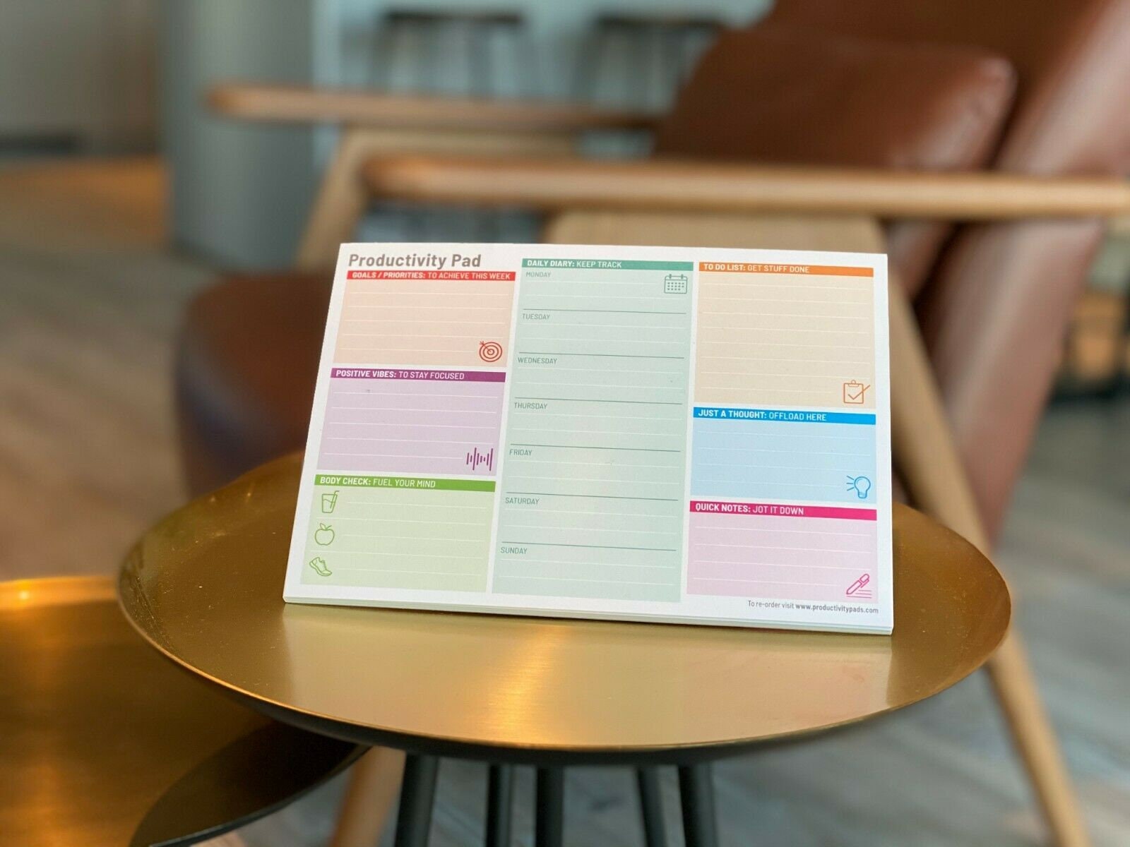 Productivity Pad Daily & Weekly Planner To Do List A5  Etsy