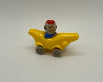 1994 McDonald's The Busy World of Richard Scarry Bananas Gorilla Car Toy