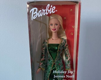 vintage christmas barbie