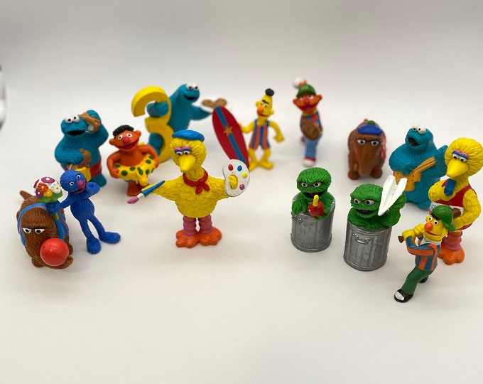 Vintage Satz 8 Dokumentation Sesam die Straße Muppets | Etsy