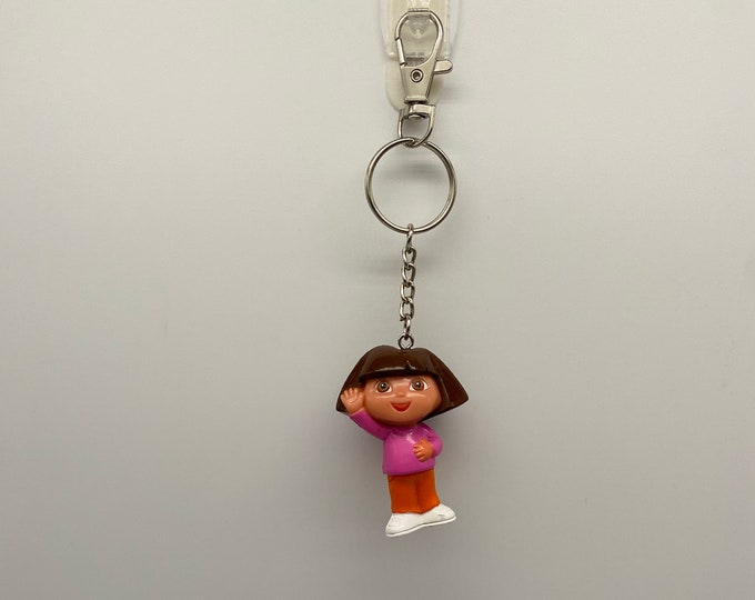 Nickelodeon Dora the Explorer Toy Figurine Key Chain Purse Charm ...