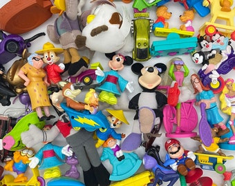 Vintage McDonald&#39;s Happy Meal Surprise: 80s-00s Nostalgia Mystery Toy Grab Bag for Collectors