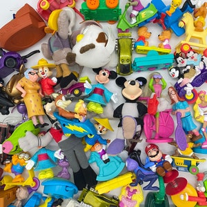 Vintage McDonald's Happy Meal Surprise: 80s-00s Nostalgia Mystery Toy Grab Bag for Collectors