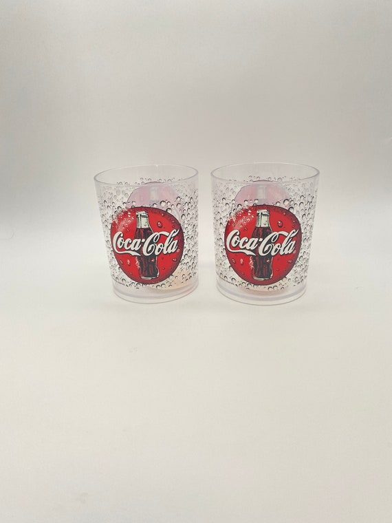 Vintage Thermoserv Coca Cola Plastic Cup Set of 2 Etsy