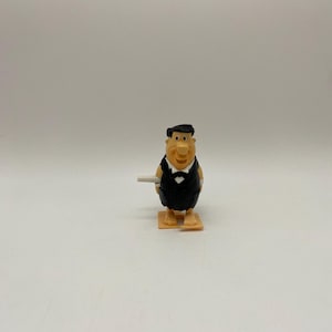 Figurka Wind-Up Fred z serialu Hanna-Barbera Flintstones z 1997 r. - kolekcjonerska zabawka Burger King Kids Meal
