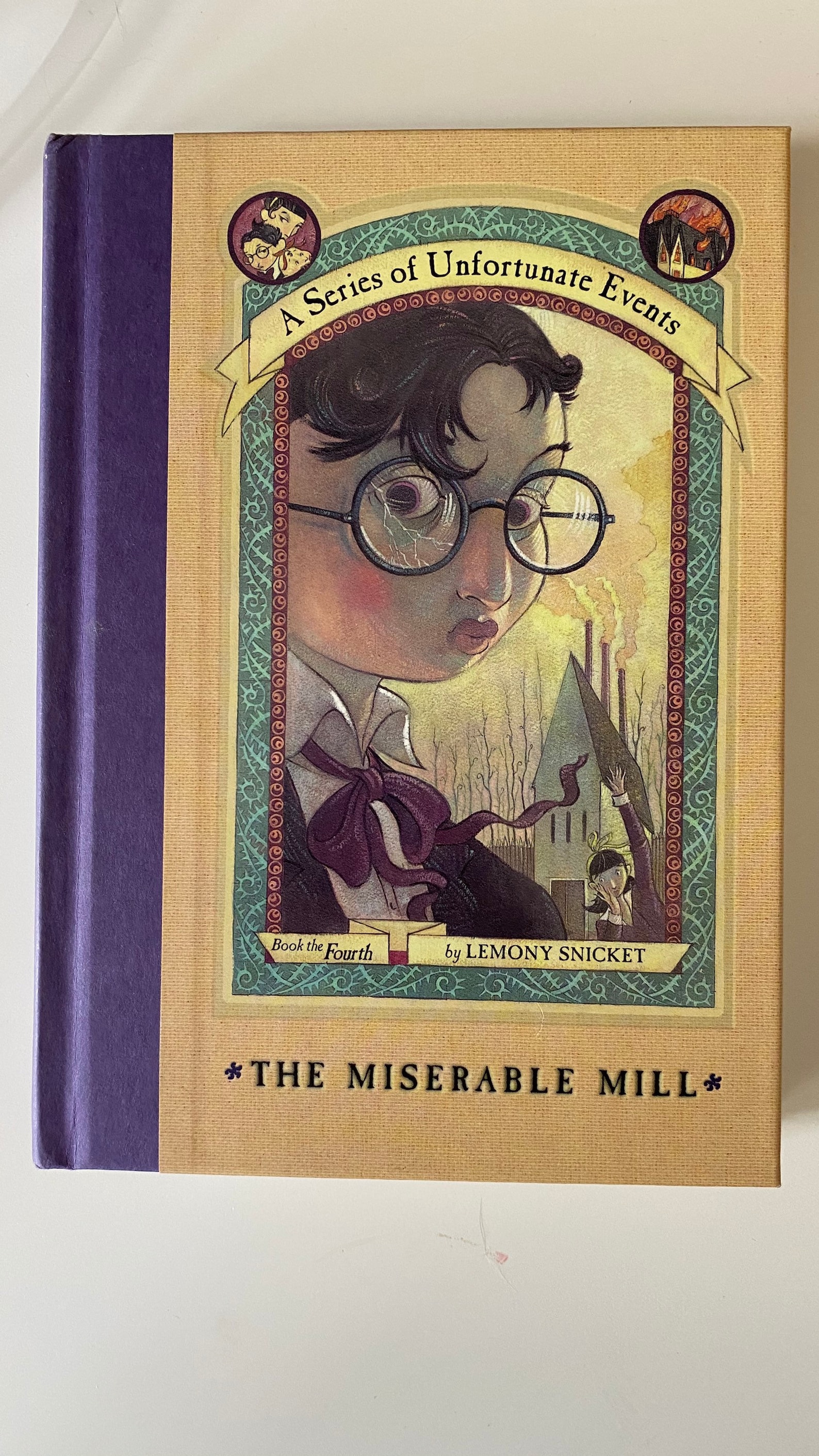 A Series of Unfortunate Events Book 4 The Miserable Mill by Etsy