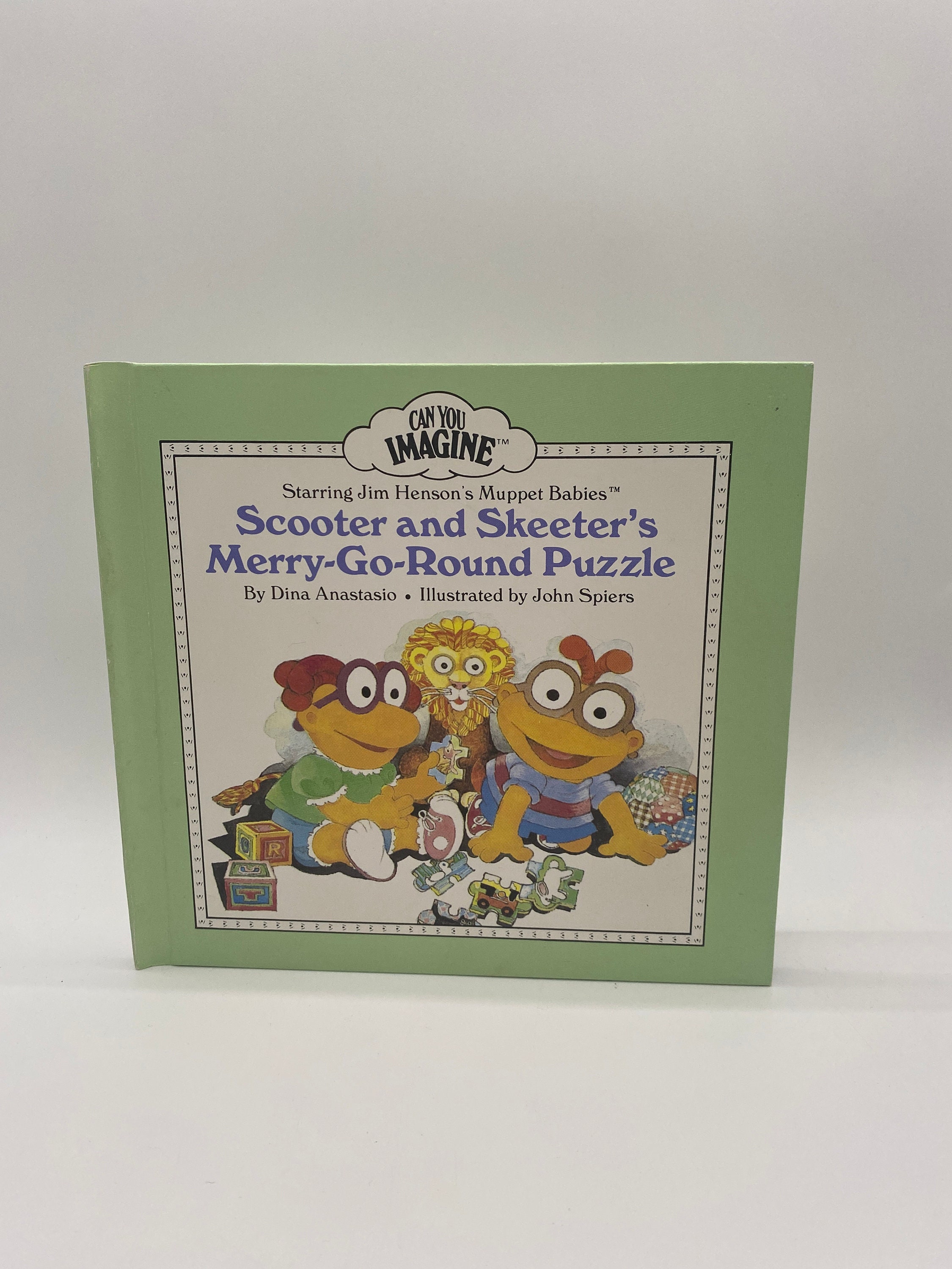 1986 Jim Henson's Muppet Babies 'scooter and Skeeter Merry-go-round Puzzle'  Weekly Reader Children's Book Hardcover - Etsy