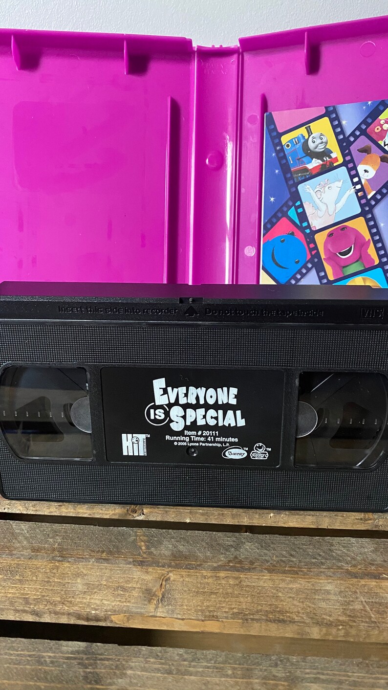 Barney The Dinosaur 'Everyone is Special' VHS Etsy