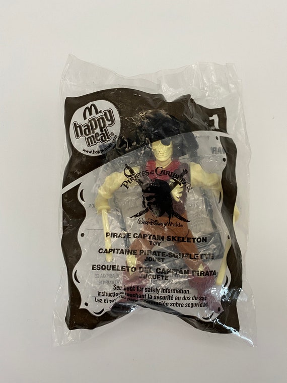 Pirates of the caribbean happy meal toys 2025