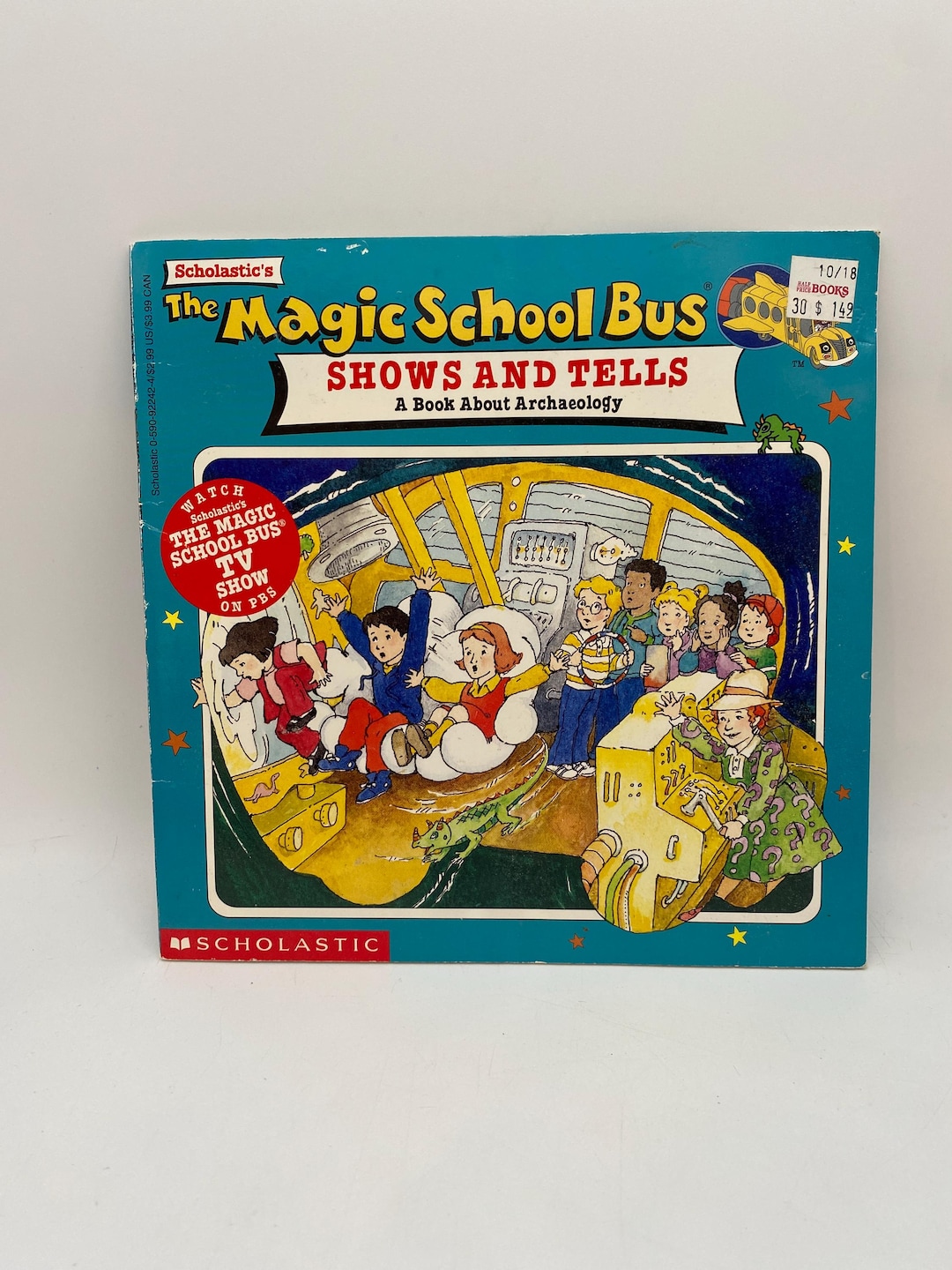 Vintage 1997 Scholastic the Magic School Bus Show & Tell Paperback Book ...