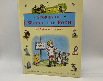 Stories of Winnie-the-Pooh with Favourite Poems Hardcover Book by A.A Milne