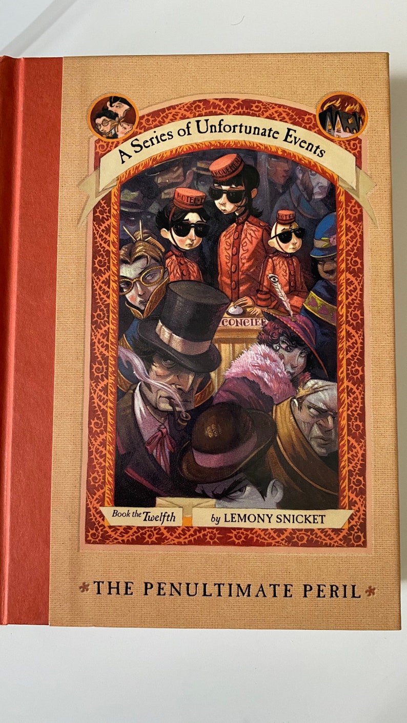 A Series of Unfortunate Events Book 12 The Penultimate Peril Etsy