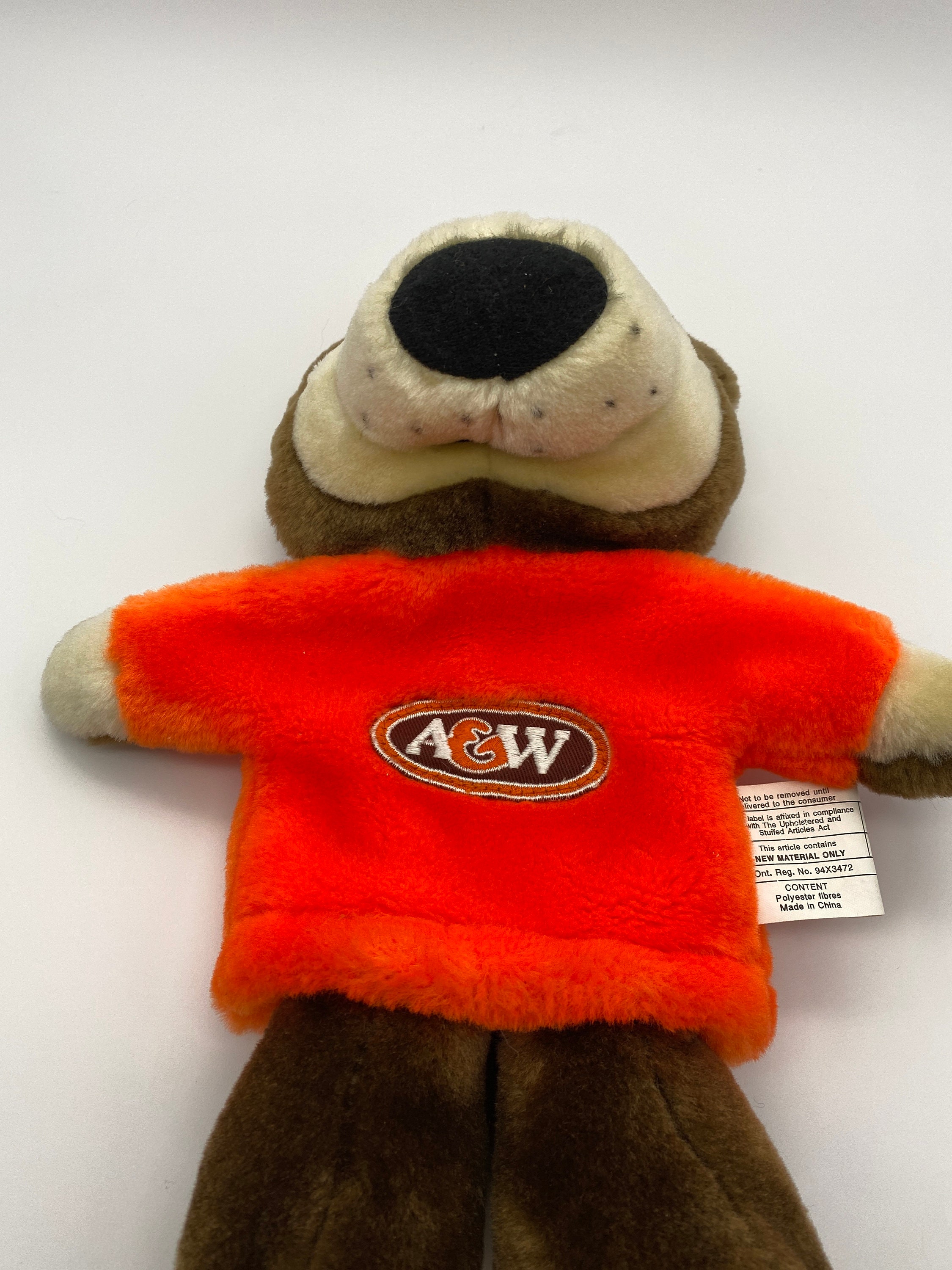 A&W Root Beer Bear Puppet AW Root Beer A and W Restaurant Etsy