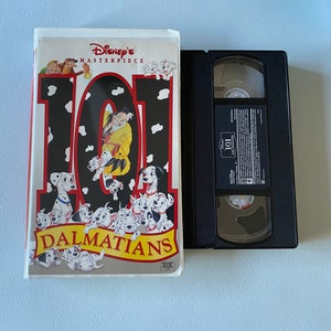 Disney's Masterpiece 101 Dalmatians Animated VHS Movie