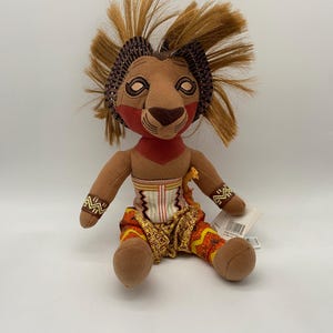 Disney The Lion King Broadway Musical Simba Pluszowa: Kolekcjonerska zabawka dla dzieci do zabawy w animację