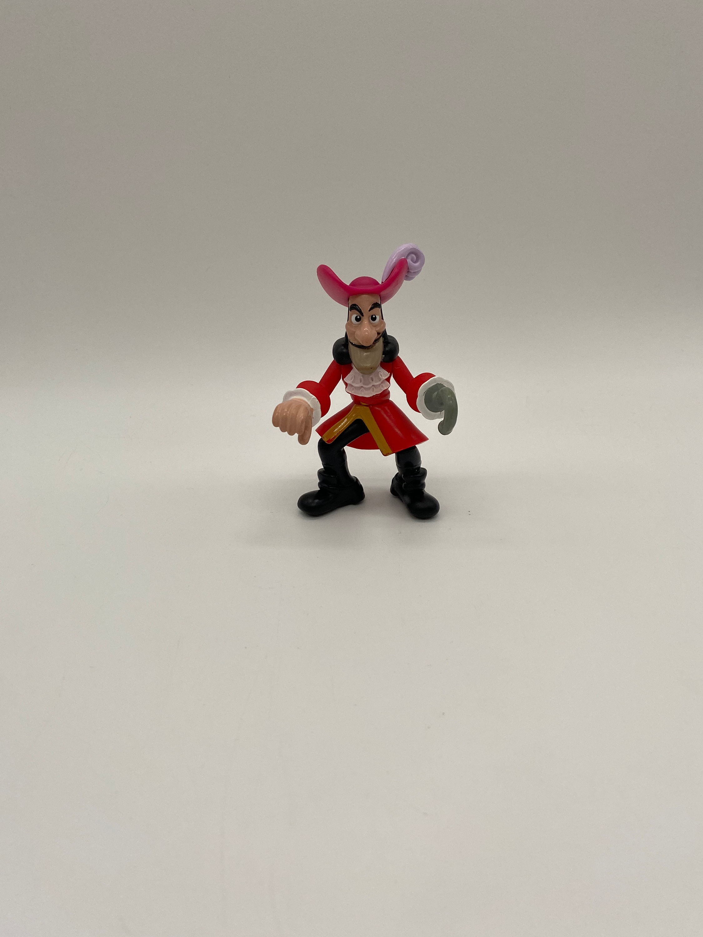 Disney Peter Pan Captain Hook Figurine Toy 