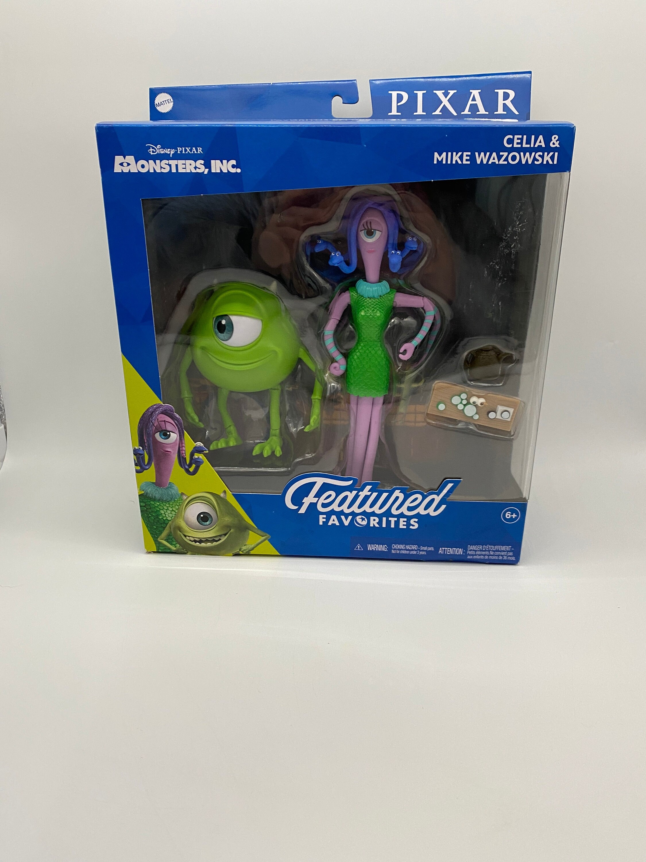 Disney Pixar Featured Favorites Monsters Inc Celia & Mike Wazowski Figurine  Toys in Packaging - Etsy