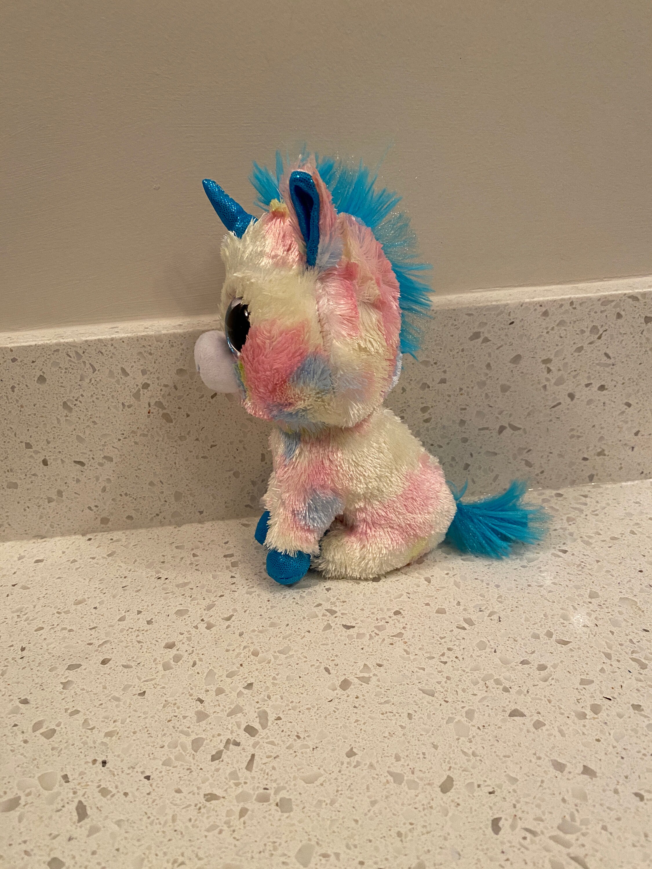2017 TY Beanie Boo blitz Unicorn Plush No TAG Etsy UK