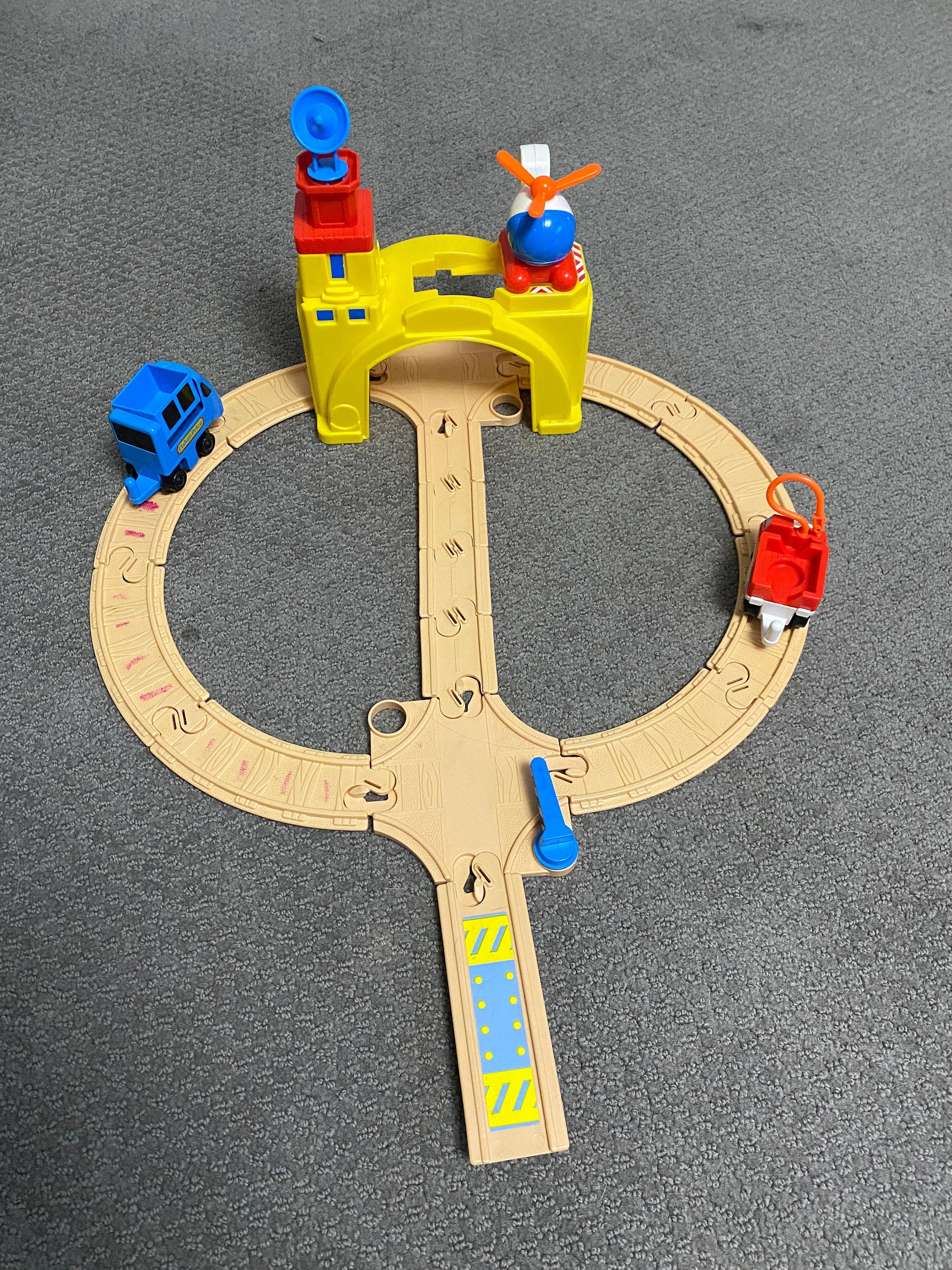 1992 Fisher Price Flip Track Airport Set 2276 Missing Etsy