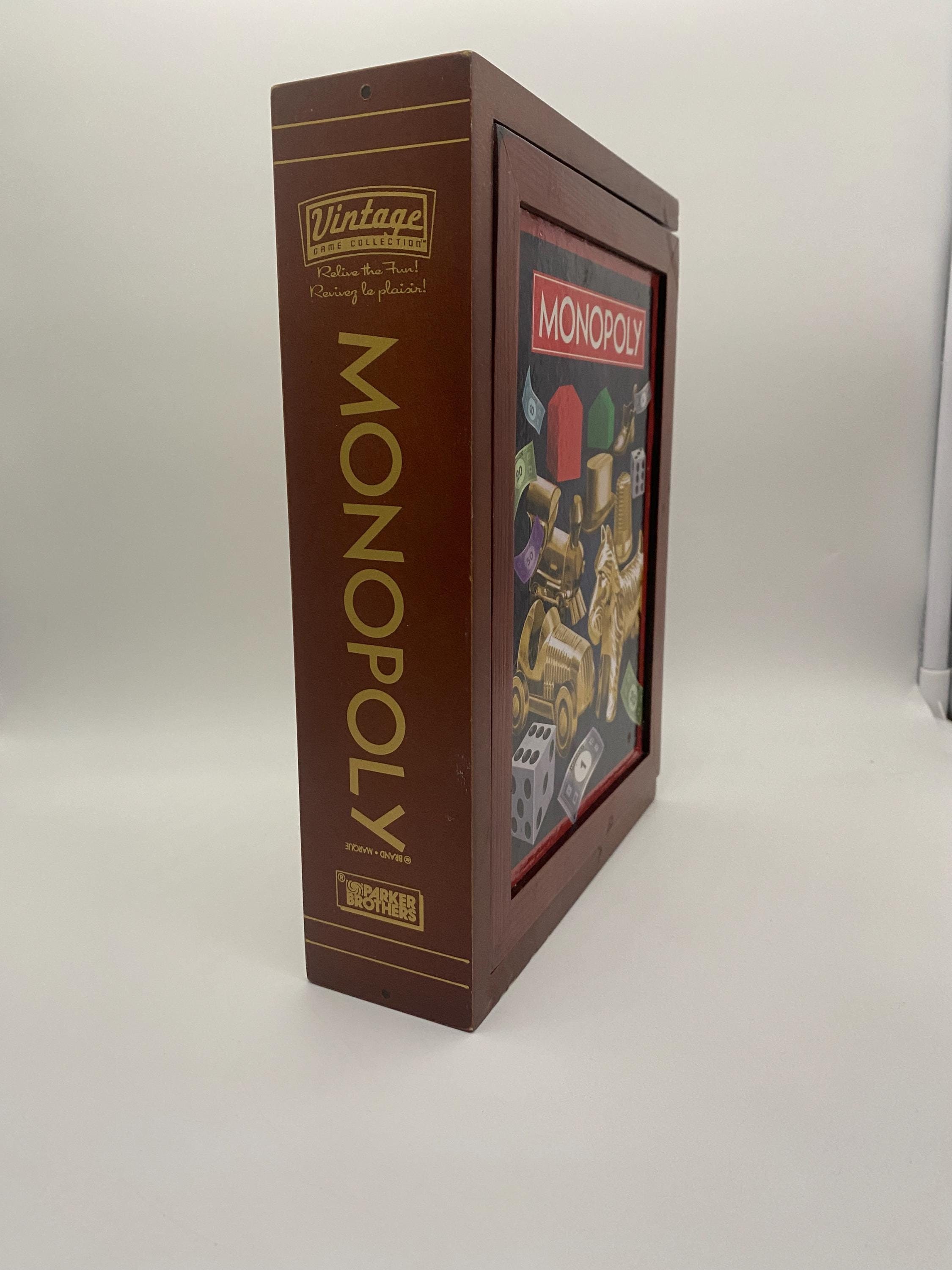 Edizione Vintage Game 2019 Parker Brothers Monopoly Libreria in