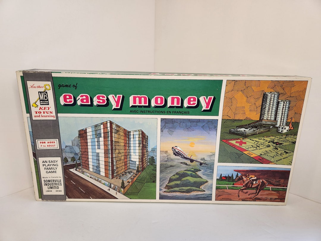 1956 Game of Easy Money Board Game by Milton Bradley Etsy
