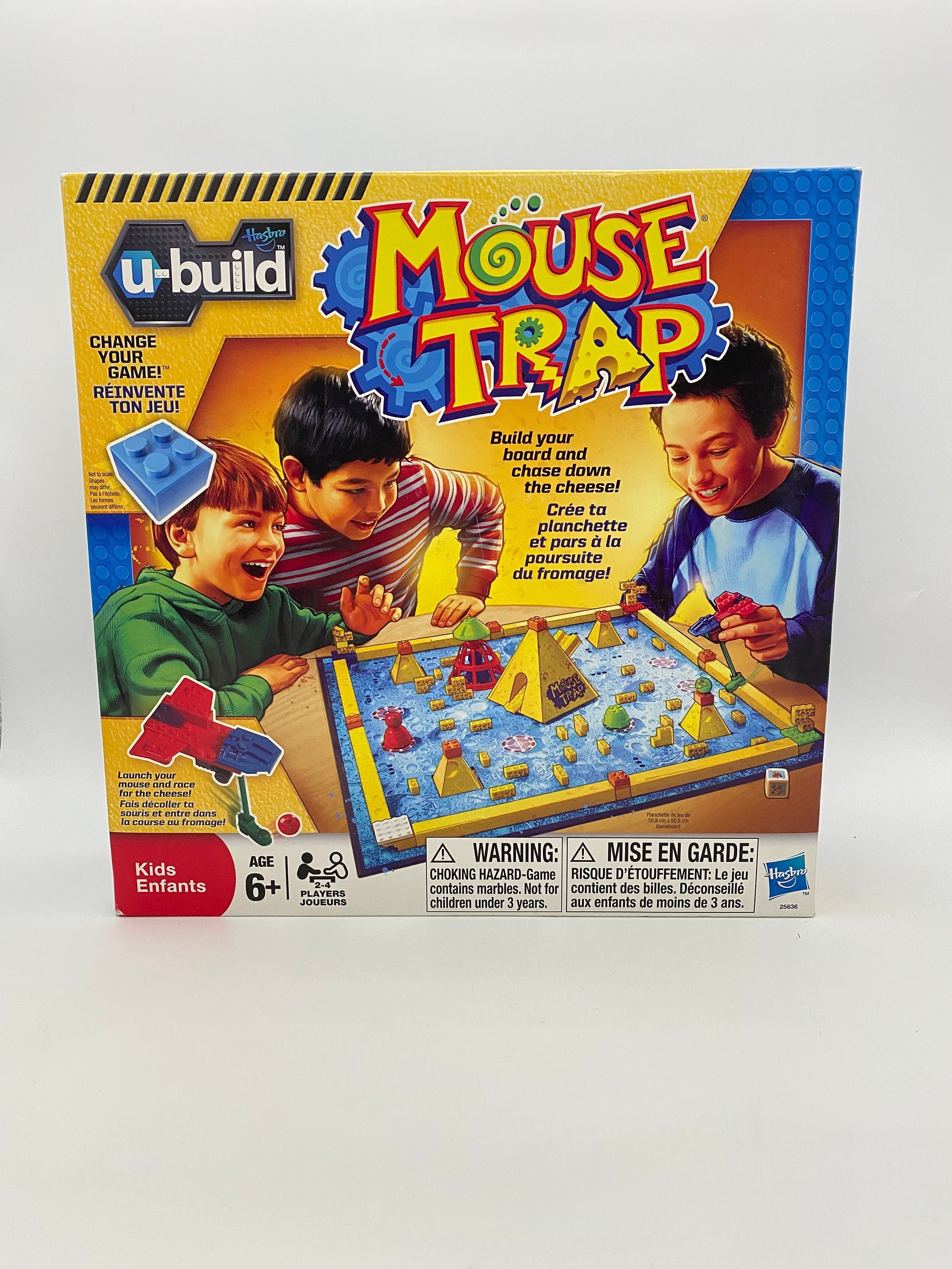 Mouse Trap Kids Board Game, Kids Game for 2-4 Players 