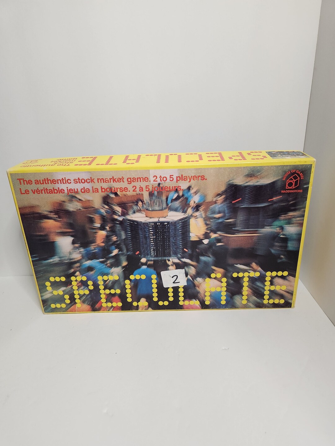 1972 Speculate Board Game John Waddington Vintage Board Game Etsy