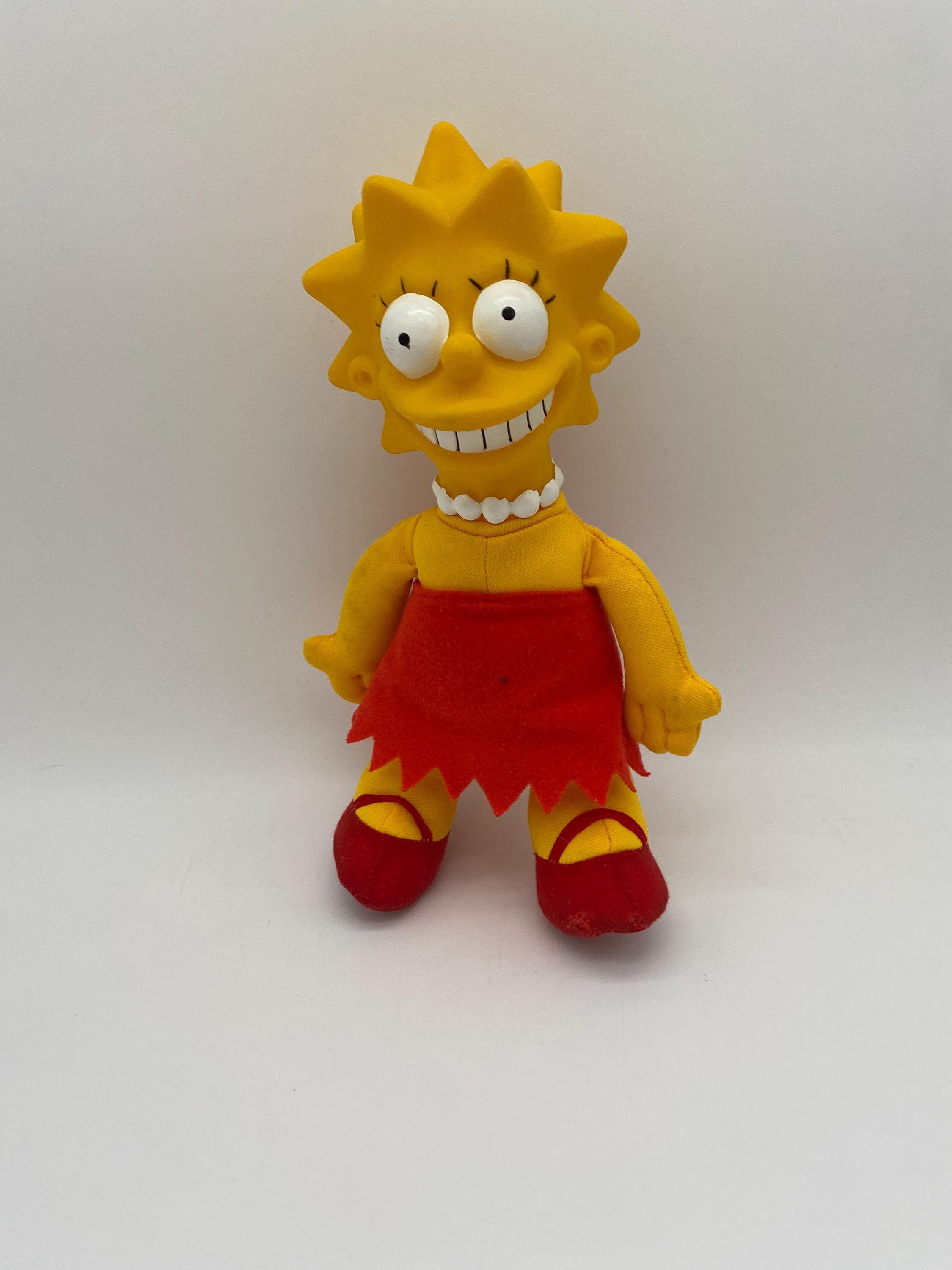 80s 90s The Simpsons リサ フィギュア ソフビ シンプソンズ