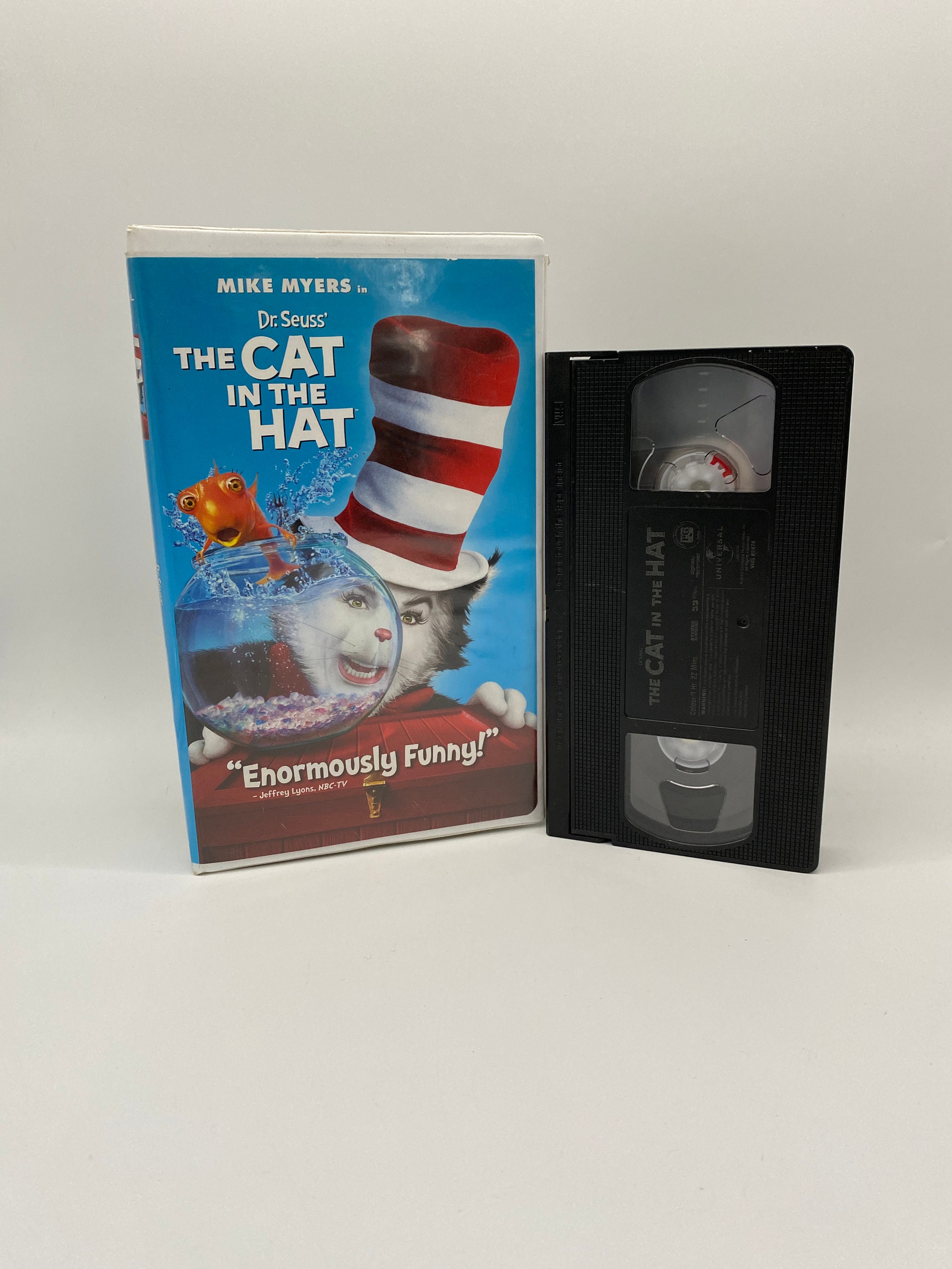 Seuss the Cat in the Hat Live Action VHS Movie