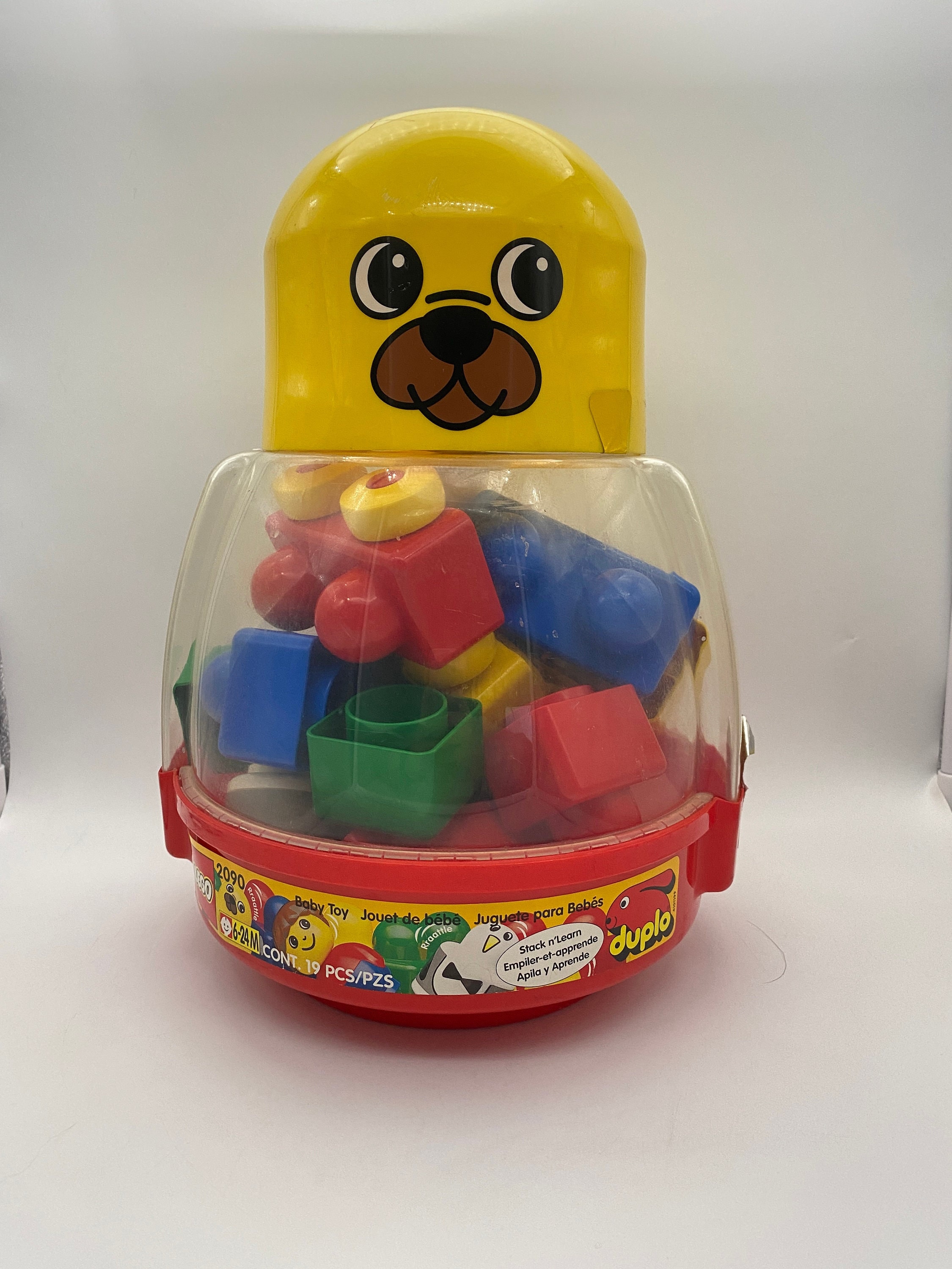 Vintage 1995 LEGO Primo Set 2090 Storage Bear -