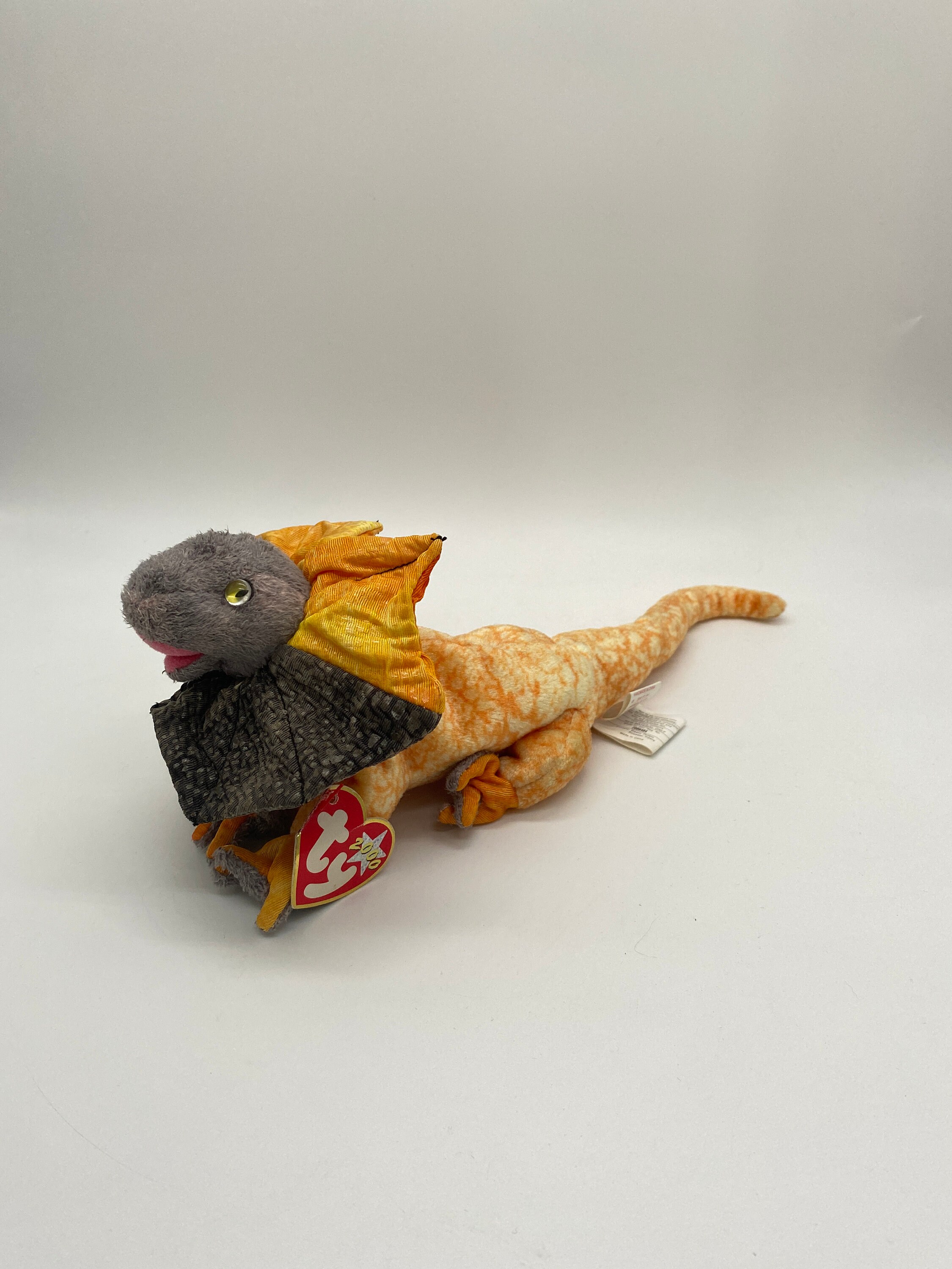 2000 TY 2000 Beanie Baby slayer Lizard Bearded Dragon Plush Etsy