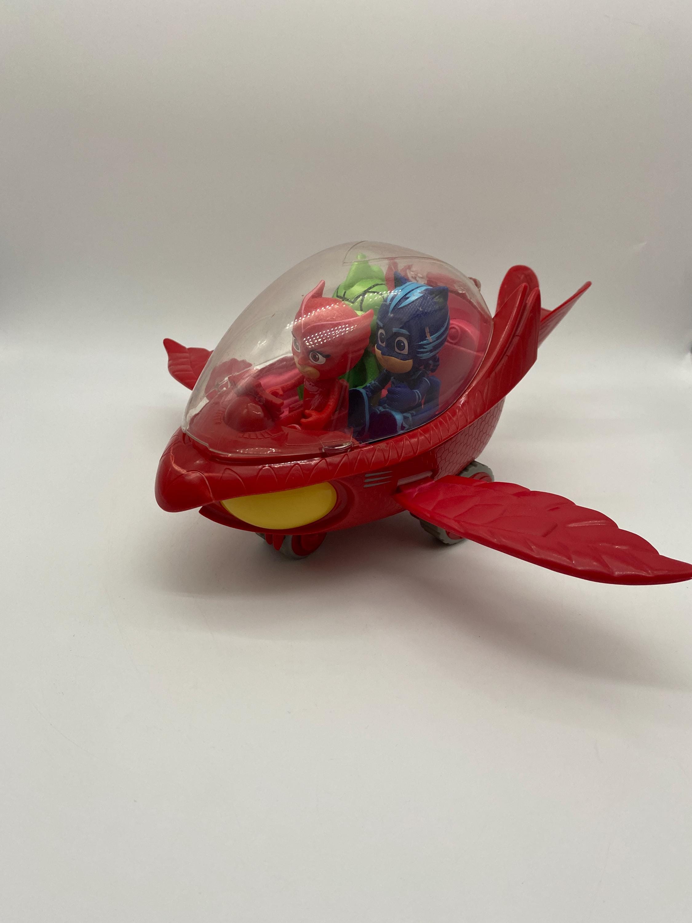 Just Play PJ Mask Deluxe Owlette Glider Airplane With Lights and
