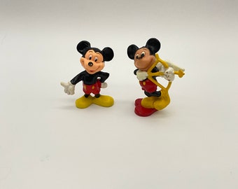 Vintage Disney Mickey Mouse Made in Hong Kong Figurines- Disney- Mickey Mouse Toy- Mickey Mouse Cupid